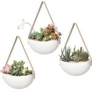 Ceramic hanging planters